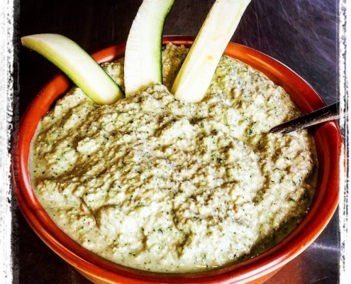 hummus di zucchine