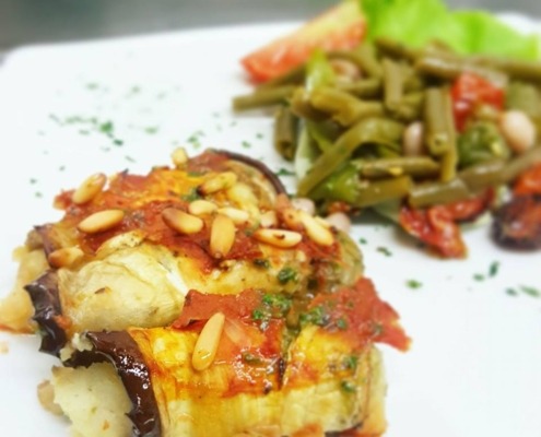 involtini di melanzane al sugo di pomodoro
