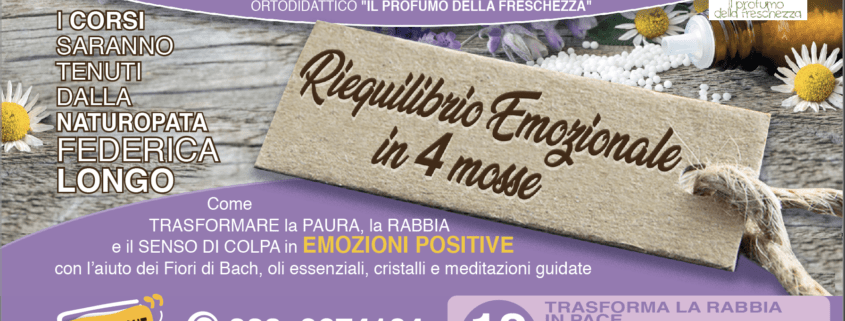 riequilibrio emozionale la rabbia