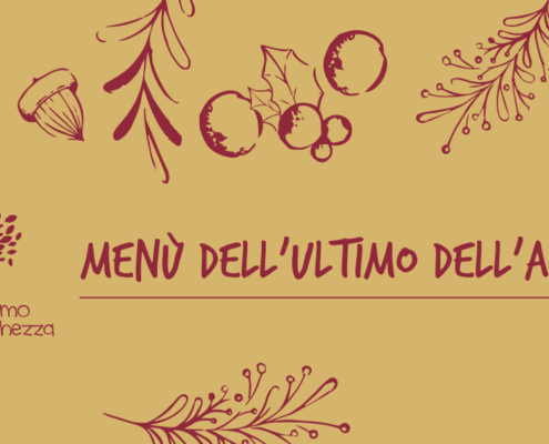 menu dell'ultimo dell'anno 2018