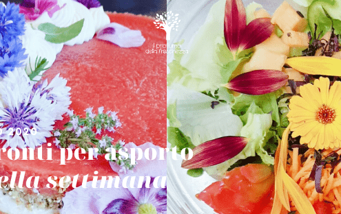 PIATTI PRONTI VEGANI PER ASPORTO 10 LUGLIO 2020 - ORTODIDATTICO
