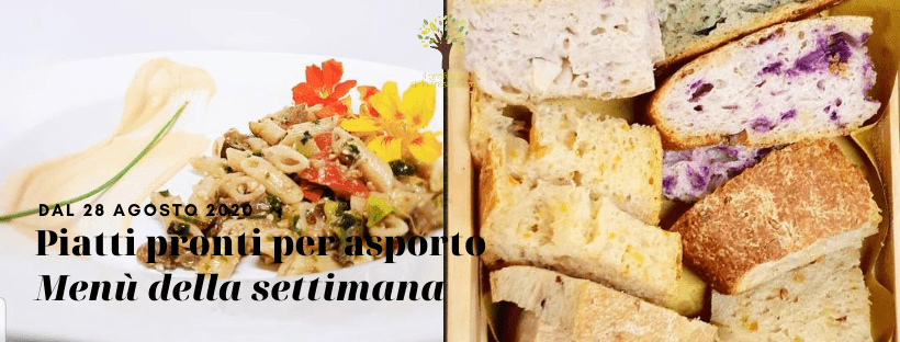 piatti vegani pronti per asporto venerdì 28 agosto 2020