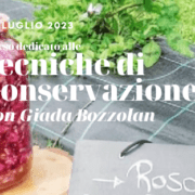 corso sulle tecniche di conservazione in cucina