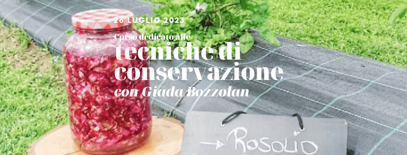 corso sulle tecniche di conservazione in cucina